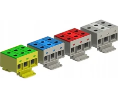 Incobex Elplast ENE-00206 3 bėgių bėgio jungtis 50 mm² pilka ZGX 3x50 pilka, 2 versija ENE-00206