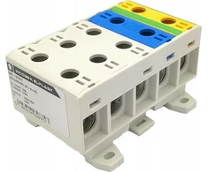 Incobex Penkių polių gnybtų juostelė ZGX 5x50 mm2 (3P+N+PE) ENE-00391