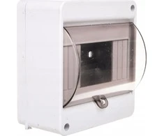 Incobex Elplast ENE-00319 Moduliniai skirstomieji įrenginiai 1x6 paviršiuje montuojami IP20 su dūmų sklende ir gnybtais S-6+SZYBKA+N+PE 8005843 ENE-00319