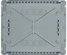 Incobex Elplast Incobex S12 modulinis skirstomasis skydas, montuojamas ant paviršiaus (1000DC) IP40 su N+PE dūmų gaubtu ENE-00347