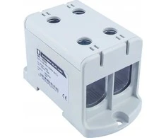 Incobex ZGX vieno poliaus gnybtų blokas 2x150 mm2 pilkas (Al-Cu) ENE-00363