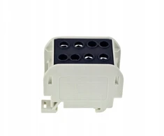 Incobex Elplast ENE-00523 Vienpolis gnybtų blokas ZGX 1x70/2x50 mm2 juodas (Al/Cu) ENE-00523