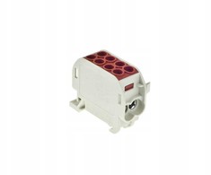 Incobex Elplast ENE-00510 ZGX vienpolis gnybtų blokas 1x25/2x16 mm2 ruda (Al/Cu) ENE-00510