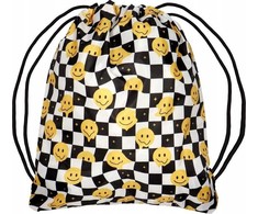 Chin&amp;Chilla Mokyklinis krepšys batams Chessboard &amp; Emoji Incood