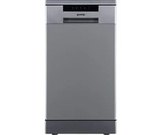 Gorenje Indaplovė | GS522E10S | Built under | Plotis 44.8 cm | Number of place settings 10 | Number of programs 6 | Energy efficiency class Class E | Pilkas