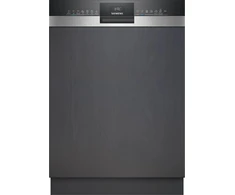 Siemens SN53ES04TE indaplovėje integruota 60cm nerūdijančio plieno