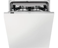 Whirlpool Įmontuojama indaplovė, sidabro spalvos, pilno dydžio (WIC 3C34 PFE S)