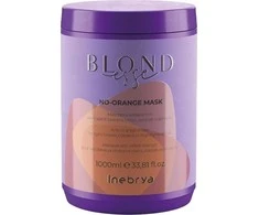 Inebrya Blondesse No-Oranžinis Mask oranžinius tonus neutralizuojanti plaukų kaukė, 1000 ml