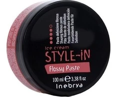 Inebrya plaukų formavimo pasta Ice Kreminis Style-In (plaukų plovimo pasta), 100 ml