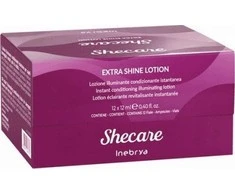 „Inebrya“ kondicionierius akimirksniu suteikiančiam spindesio „Shecare“ (losjonas su ypatingu blizgesiu) 12 vnt., 12 ml