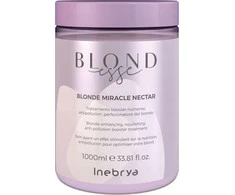 Inebrya Blondesse Skirtas šviesiems plaukams Miracle Nectar Treatment kaukė šviesiems plaukams, 1000 ml