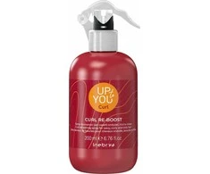 Inebrya Up To You Curl Re-Boost Purškiklis atgaivinantis purškiklis garbanotiems / banguotiems plaukams, 200 ml