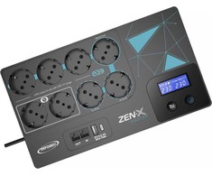 Infosec Maitinimo šaltinis awaryjny UPS ZEN-X Master 800, 800VA, 480W, 8x FR/Schuko
