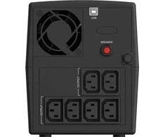 „Infosec INF_661147“ atsarginis maitinimo šaltinis UPS X1+ 1300 IEC, 1300 VA, 720 W, 6 × C13