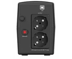 Infosec INF_661055 atsarginis maitinimo šaltinis UPS X1+ 500, 500VA, 300W, 2× FR/Schuko