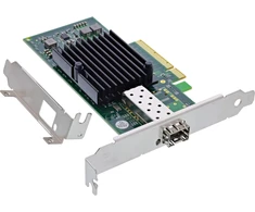 „InLine®“ 10 gigabitų tinklo adapteris, 1x SFP+, PCIe x8, įskaitant žemo profilio pagrindinę plokštę