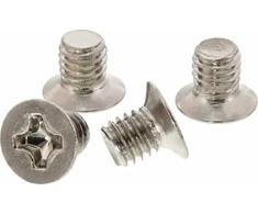 InLine 1000vnt. pakuotė InLine® Screw 2,5" HDD/SSD, M3x4mm, plokščia galvutė, sidabrinis