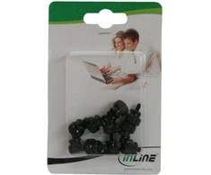 InLine Sraigtai korpuse 12mm Juoda 10 vnt (77770S)