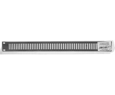 InLine® 19" blind panel perforated, 1U, RAL 9005 juodas