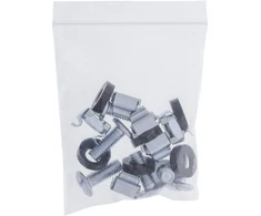InLine® 19'' kabelių įvado plokštė su šepečiu, 1U, RAL 7035 pilka