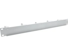 InLine® 19" Cable management panel, 5 large brackets, RAL7035, pilkas