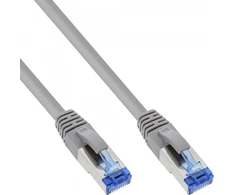 InLine 25vnt. Bulk-Pack InLine® Komutacinis kabelis S/FTP PiMF Cat.6A be halogenų 500MHz pilkas 3m