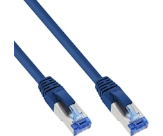 InLine Patch tinklo kabelis Cat.6A, S/FTP (PiMf), 500MHz, mėlynas, 2m, 40 vnt. (B-76802B)