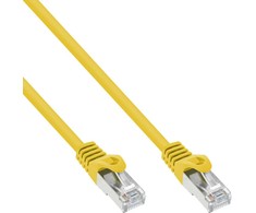 „InLine“ 40 vnt. pakuotė, urmu pakuotėje „InLine®“ jungiamasis kabelis, SF/UTP, Cat.5e, geltonas, 2 m
