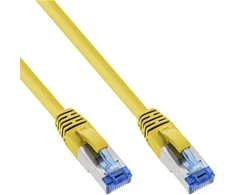 InLine Patch tinklo kabelis Cat.6A, S/FTP (PiMf), 500MHz, geltonas, 1.5m, 50 vnt. (B-76814Y)