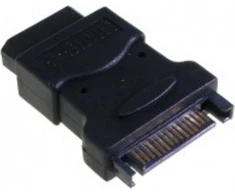 Inline Įmontuotas 4 kontaktų „Molex“ maitinimo adapteris, skirtas SATA maitinimui