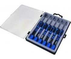 Elektroninių tiksliųjų atsuktuvų rinkinys „Inline“, 6 dalys