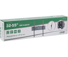 InLine® Basic pakreipiamas sieninis laikiklis, skirtas plokščiaekraniam televizoriui 81-140cm (32-55"), maks. 40kg