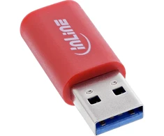 InLine Duomenų blokavimo USB adapteris USB-A kištukas į USB-C lizdą 5 V 1,5 A
