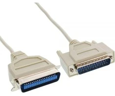 InLine DB-25 - Centronics 36-pin, 2m, Pilkas (11442)