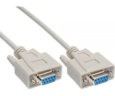 InLine DB- 9 - DB- 9, 1m, Pilkas (12223)