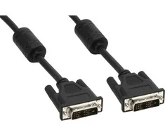 Kabelis InLine DVI- D - DVI- D 2m juoda (17762)