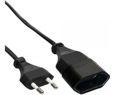 InLine Euro tipas Plug Power Vyras Ekstenzija - Moteris (16685S)