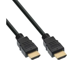 Inline Įmontuotas HDMI - HDMI kabelis, 5 m, juodas