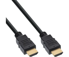 Inline Įmontuotas HDMI - HDMI kabelis, 10 m, juodas