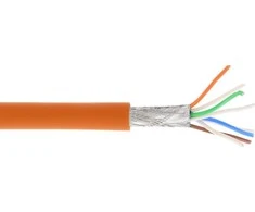 InLine 76899O 100 m Cat6a S/FTP (S-STP) oranžinis tinklo kabelis (76899O)