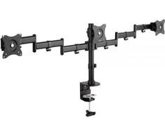 InLine Darbastalio laikiklis 3 monitoriams 13 "- 27" (23104B)