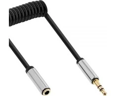 Kabelis InLine 3,5 mm lizdas – 3,5 mm lizdas 2 m sidabro (99282)