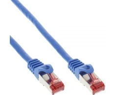 InLine Pechcord S / FTP, PiMF, Cat.6, 250MHz, PVC, CCA, mėlyna 7,5m (76107B)