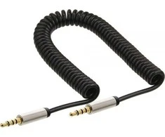 „Kabelis InLine“ lizdas 3,5 mm – lizdas 3,5 mm, 0,5 m sidabro (99274)