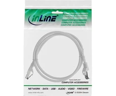 „InLine®“ jungiamasis kabelis, S/FTP (PiMf), Cat.8.1, 2000MHz, be halogenų, pilkas, 3m