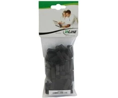 InLine Juoda DVI lizdas dulkių danga 50 vienetų (59948G)