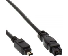 Intos InLine IEEE1934a / IEEE1394b kabelis 9/4 kontaktų, 1,8 m
