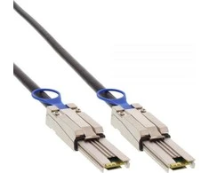 InLine FFP 8088 - FF 8088, 0,5 m, juoda (27623A)