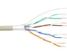 InLine Telefono kabelis 8 venos, 4x2x06mm, ekranuotas, 25m (69987C)