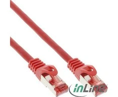 InLine Lopšys Kabelis S / FTP PiMF Cat.6 250MHz PVC vario raudonasis 10m (76400R)